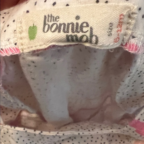 The Bonnie Mob Pink and Cream Dress (6-12 months) - Picture 2 of 2